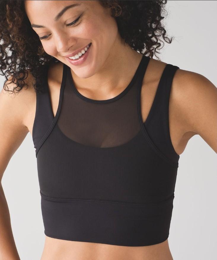 Lululemon double top tap bra