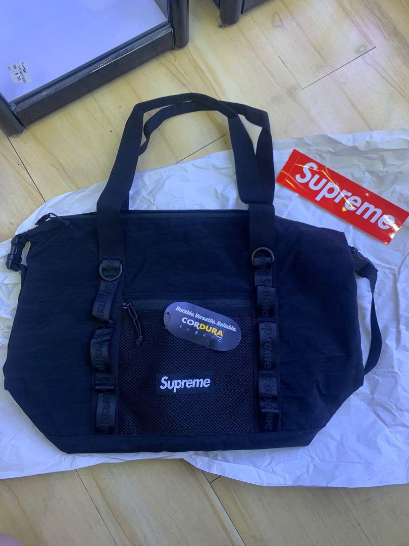 20fw supreme zip tote black トートバッグトートバッグ | www.mastermeester.nl - トートバッグ