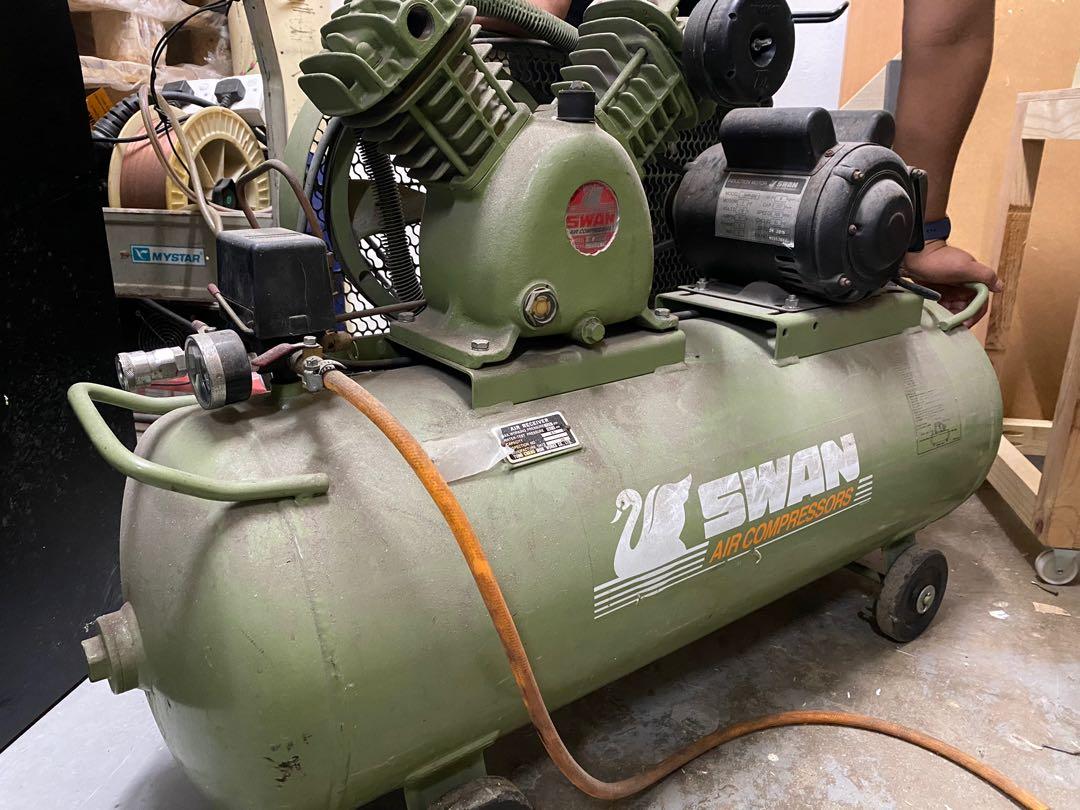 Swan 2HP 85L Air Compressor SVP202 Auto Accessories on Carousell