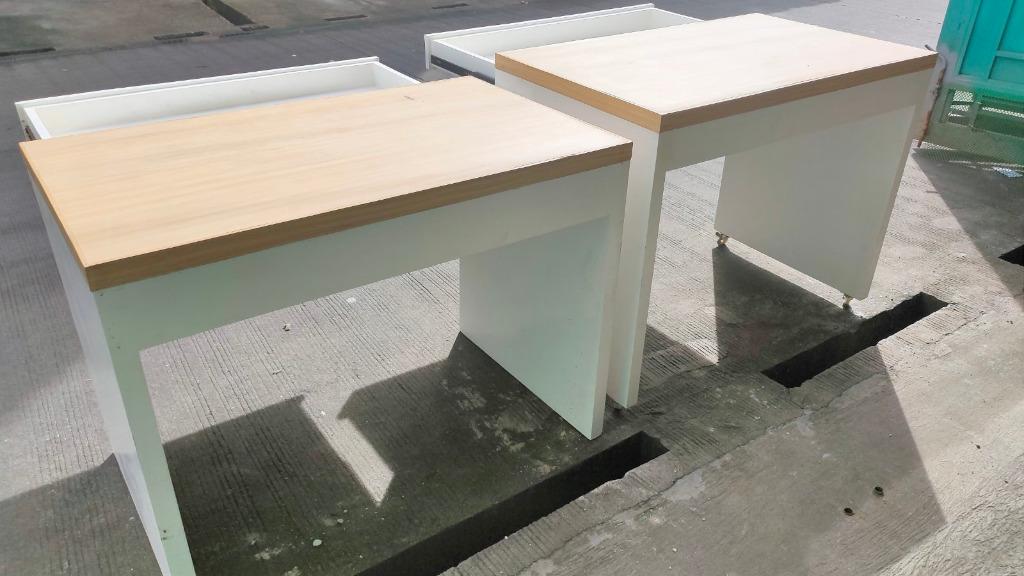 Table w/ Drawer (option of Ball Caster Wheel & one without) Laminated ...