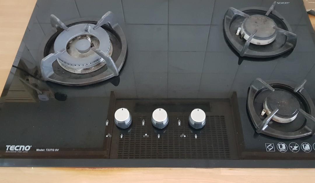 automatic stove 3 burner