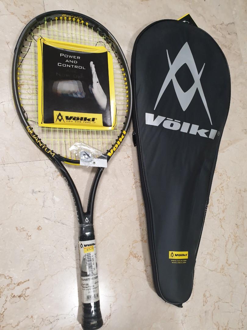 Volki Racket Tennis Racket Volkl Titanium Lite Carbon, Sports Equipment, Sports ...
