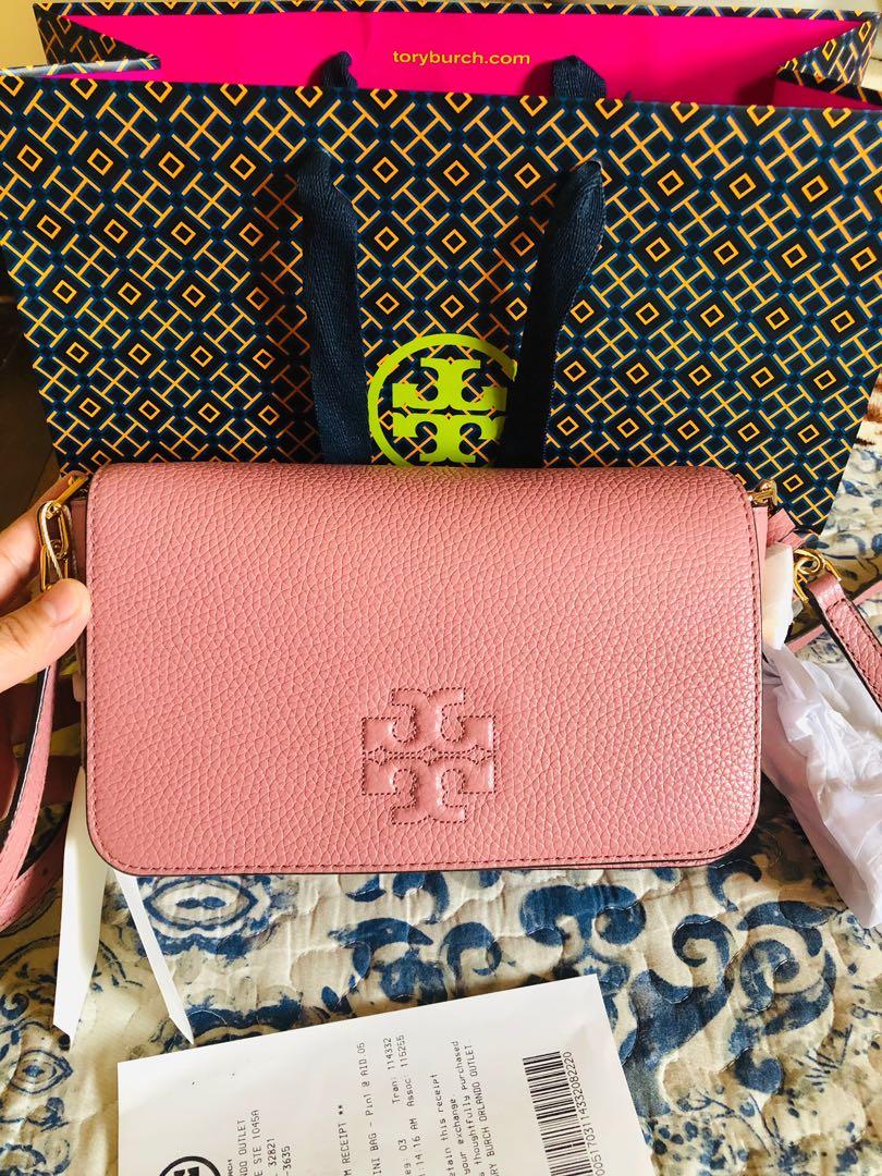 Tory Burch Thea mini bag, Luxury, Bags & Wallets on Carousell