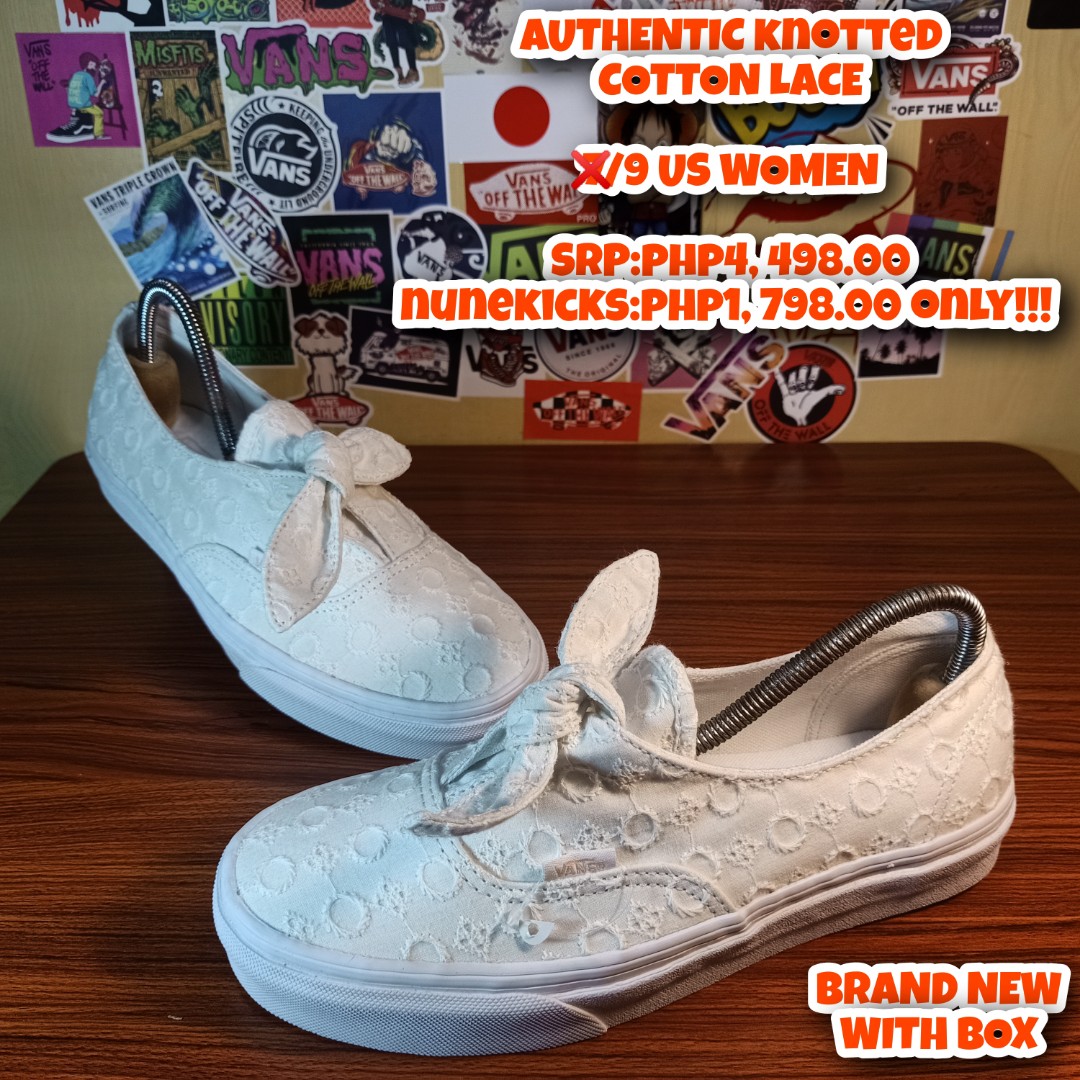 vans knotted