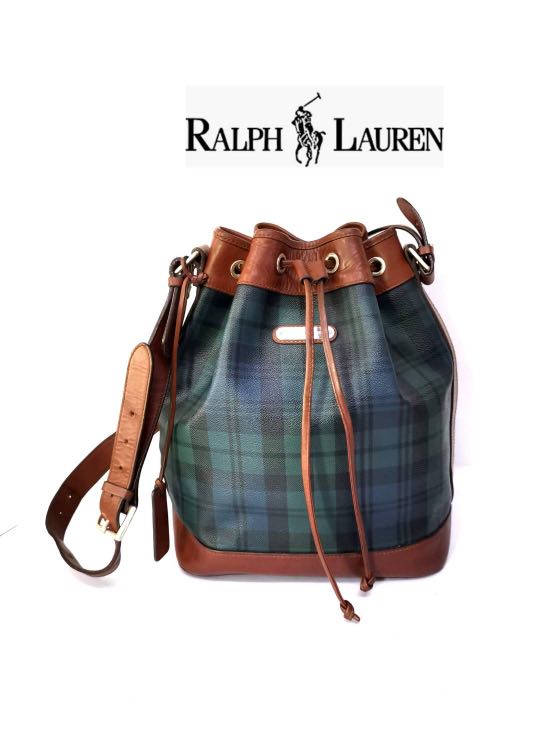 Ralph lauren drawstring shop bucket bag