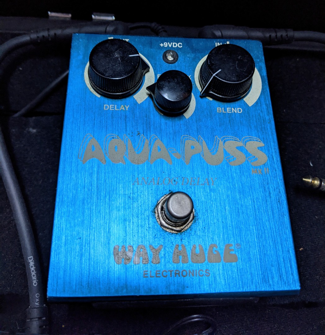 美品 未使用 WAY HUGE AQUA PUSS mkⅡ