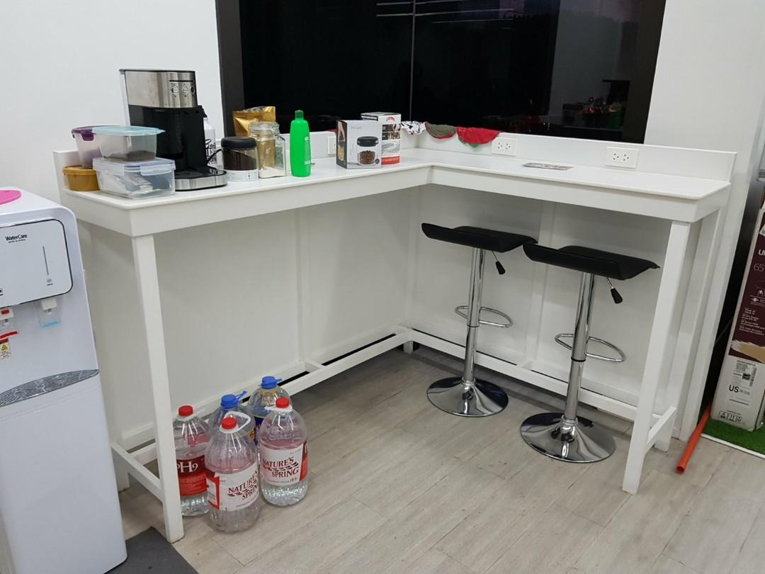 Bar table hot sale l shape