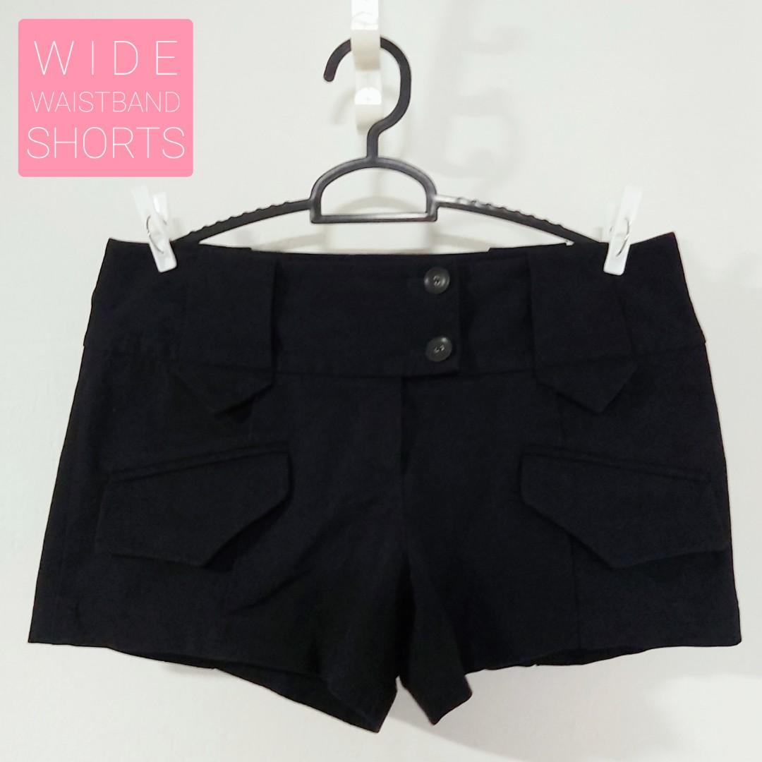 wide waistband shorts