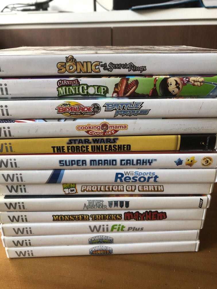 Nintendo wii games sale on sale