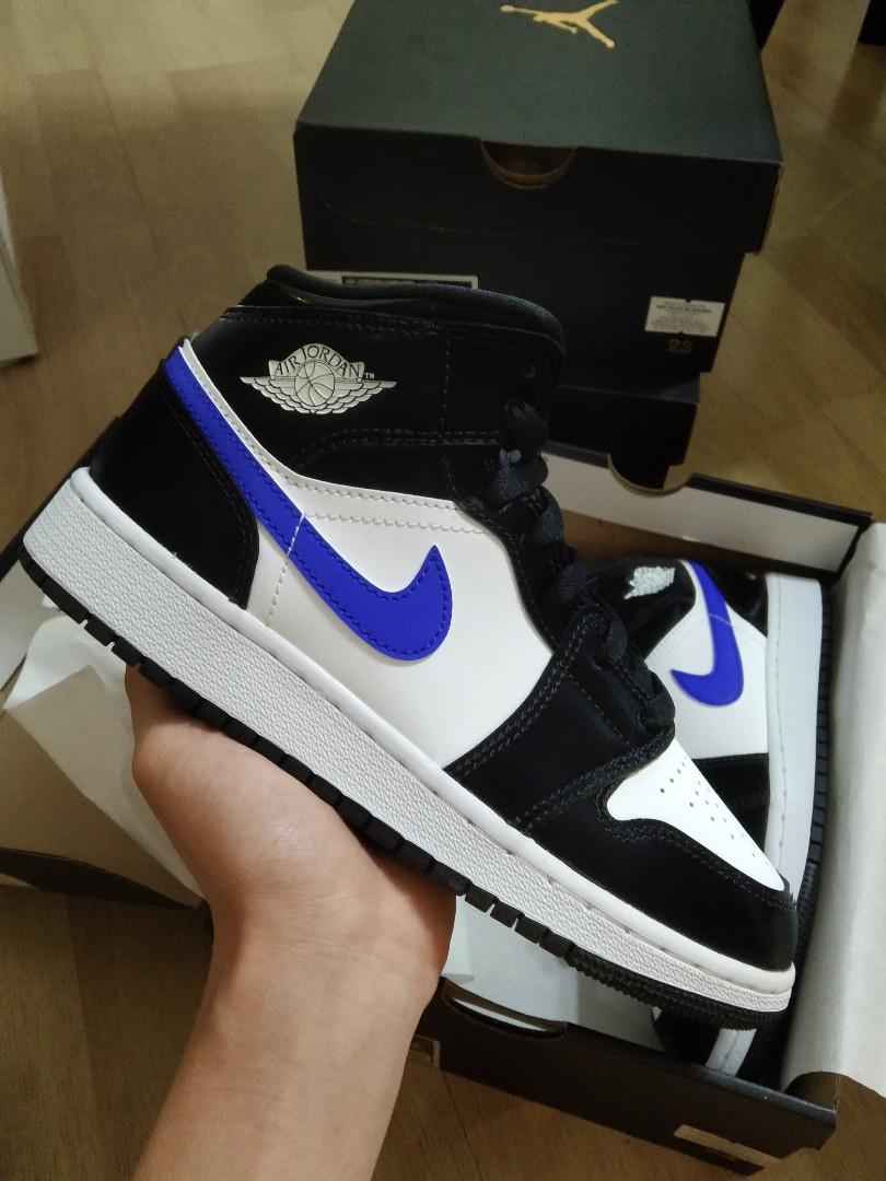 racer blue jordan 1 outfit