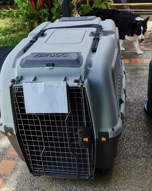 XXL Large Skudo 7 Dog Crate (approved for air travel), Pet Supplies