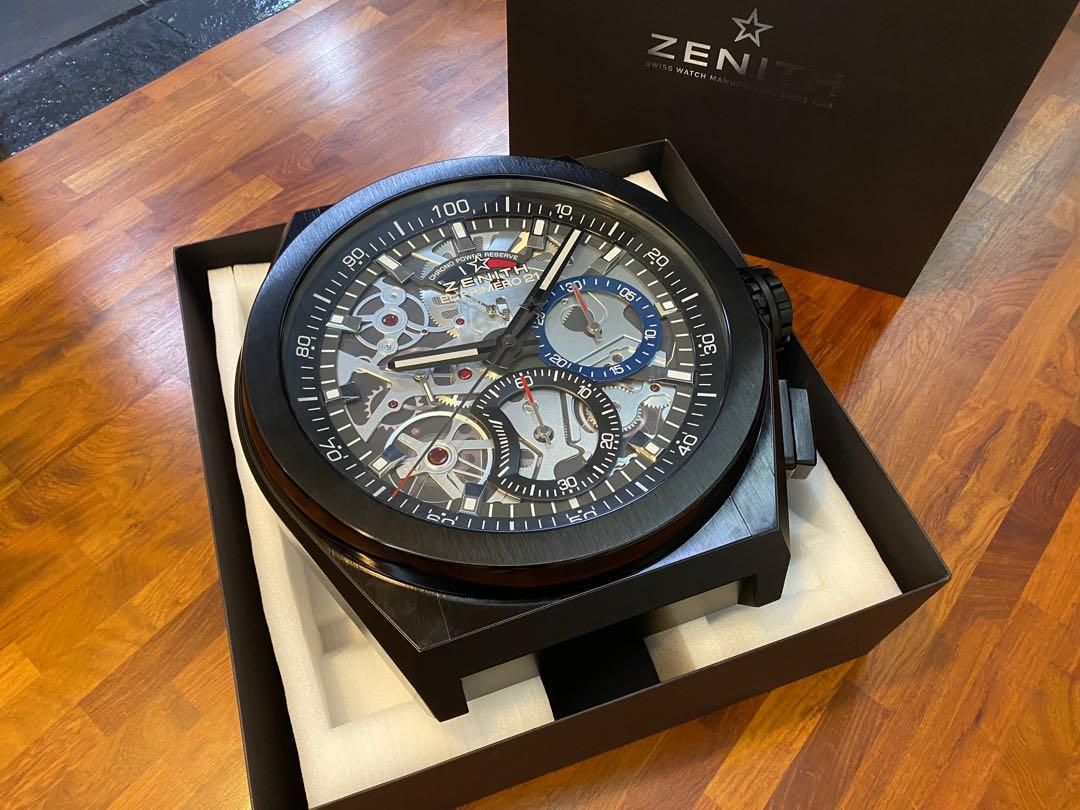 Zenith el primero wall clock on sale