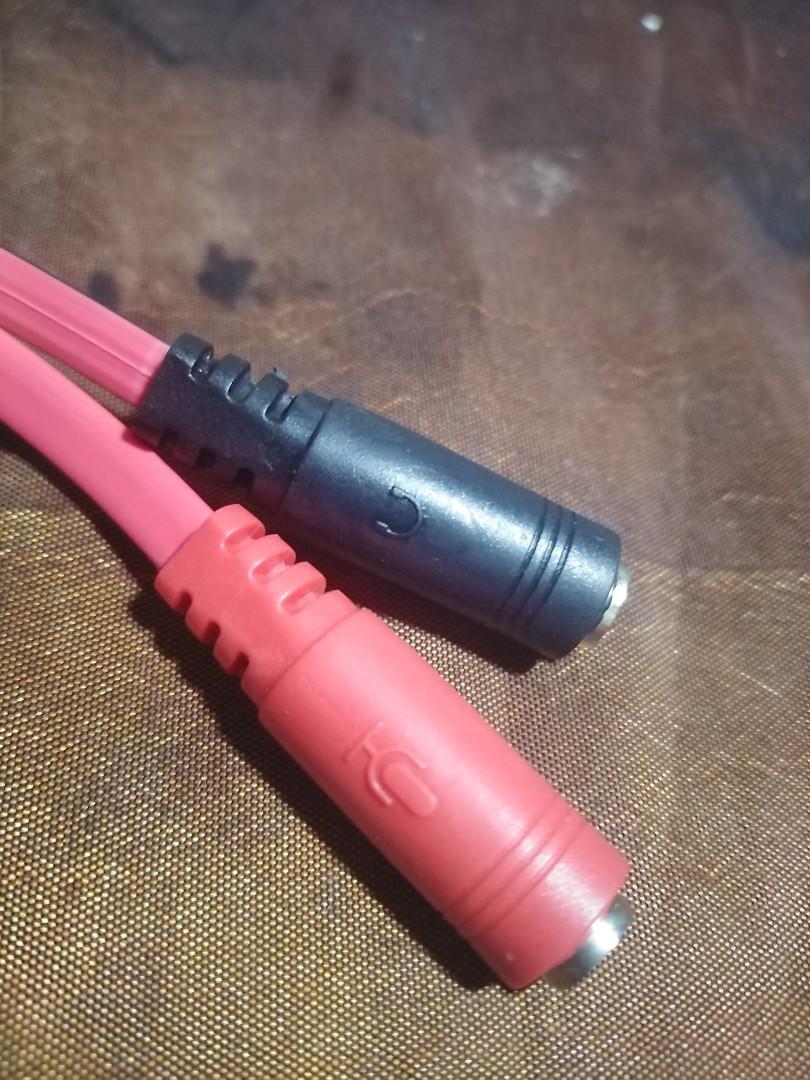 3.5mm jack Split 3.5mm jack (Category: Portable Audio Accessories) located in Quezon City. Submitted by smithwarren46 (Listing ID 1050212768, Image 2). Description: Brandnew P75 2male 3.5mm jack to female 3.5mm trrs. Or Trrs jack Split to 2 female mic and headphones. Great sound signal. Perfect for online class, laptop, computer. Etc. pick up Lagro Q.C Or via lalamove buyer shoulder the delivery cost. More item for sale.. like or follow my page B