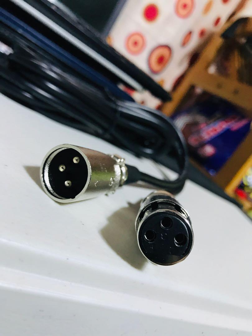 3 meters XLR Cable (Category: Cables & Adaptors) located in Manila. Submitted by sdfsolutions (Listing ID 1050274619, Image 2). Description: 3-pin XLR Plug to Socket microphone leads Tough, two core screened cable Cable diameter: 6mm All Metal Robust ends for reliability Pins connections: 1:1, 2:2 and 3:3 XLR connectors Male pins and Female Holes Pure copper conductors Type: XLR 3-Pin Male to Female Cable Suited For:Microphone Brand: Unbranded/Ge