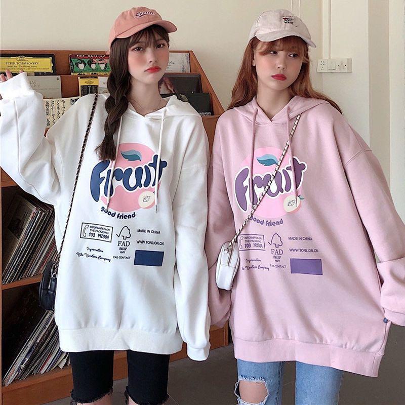 Cute korean hotsell oversized hoodies