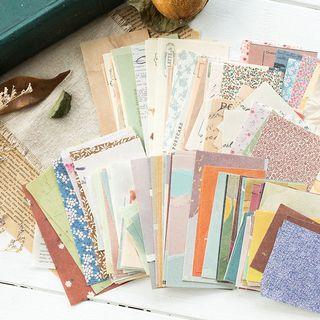 60pcs / set Scrapbooking Paper Non Adhesive Bullet Journal Diary Decorative