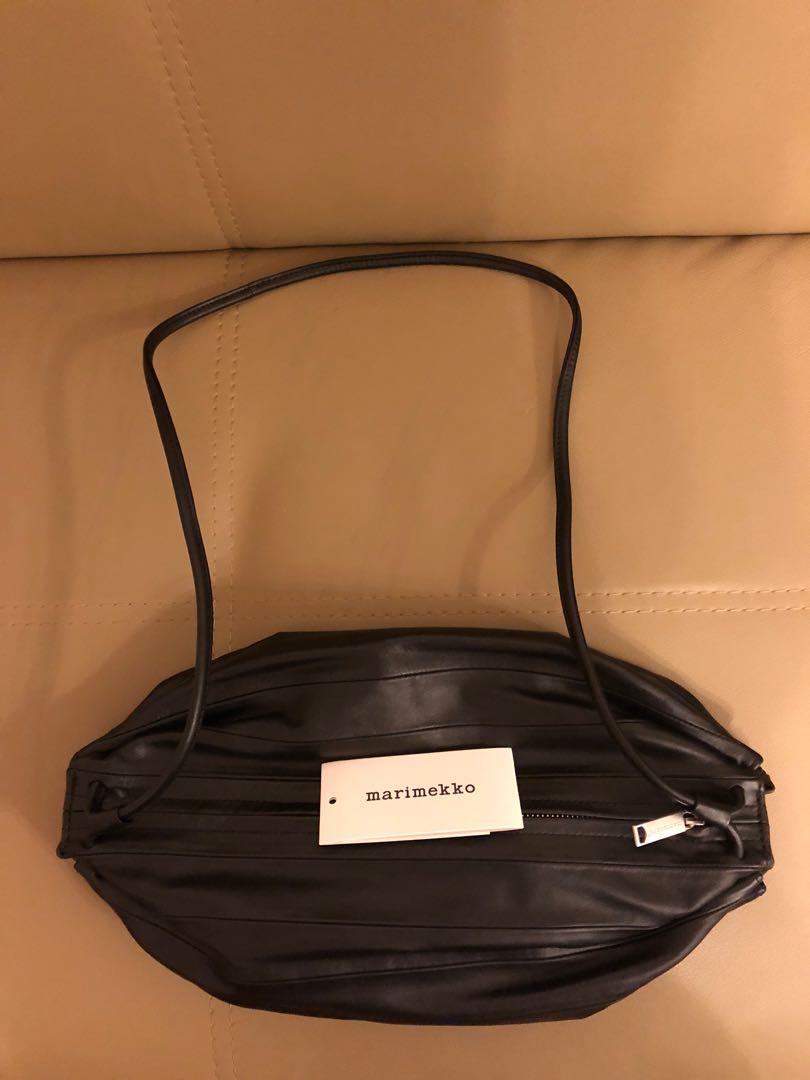 Marimekko leather sales bag