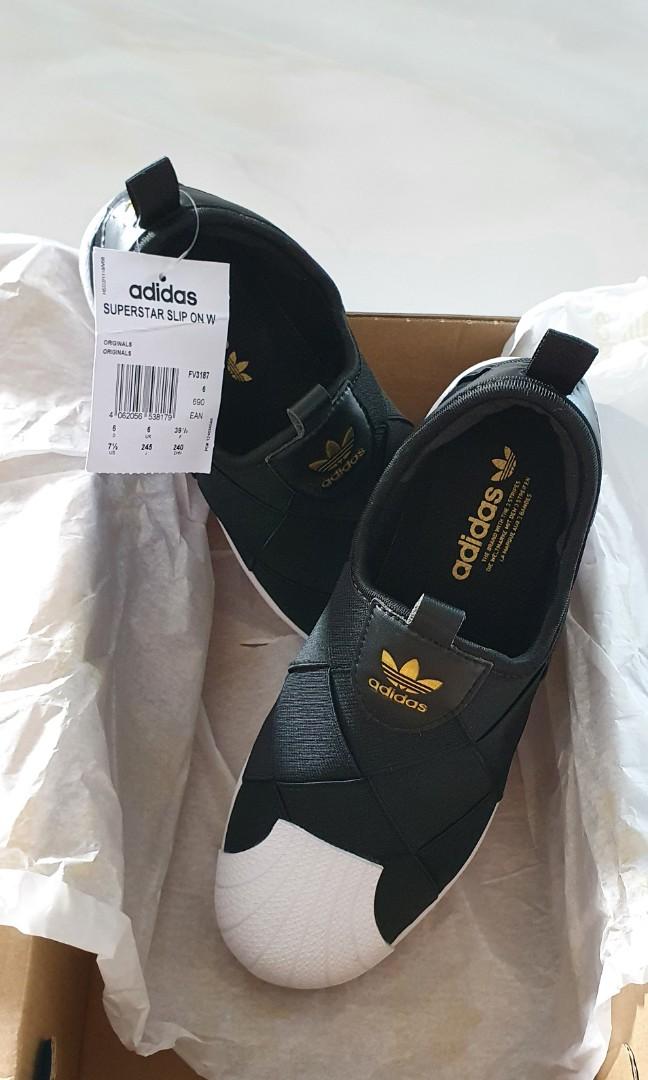 Adidas superstar slip on W in UK6 Women s Fashion Footwear Sneakers on Carousell