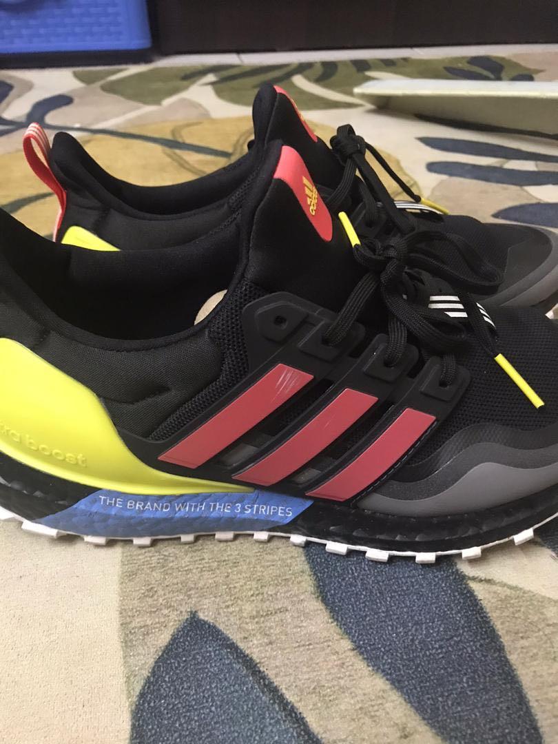 Ultra boost all deals terrain shock red yellow