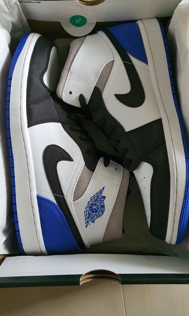 Air Jordan 1 Mid SE Game Royal Black 