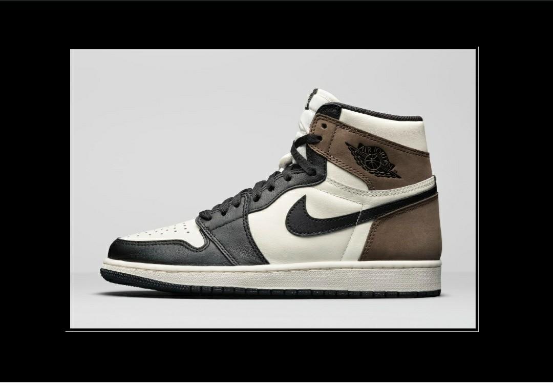mocha jordan 1 size 4.5