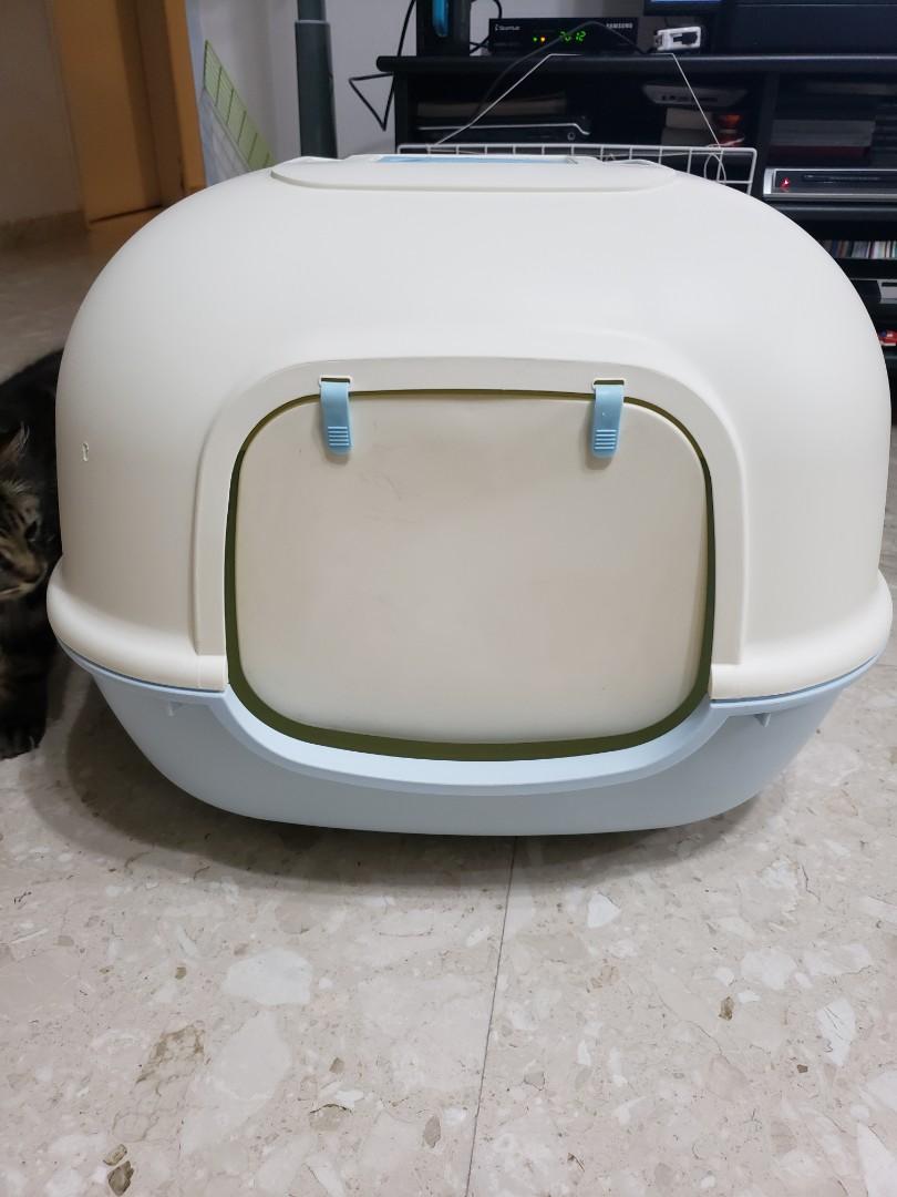 Alice Litter box total enclosed extra large sand tray oversized cat