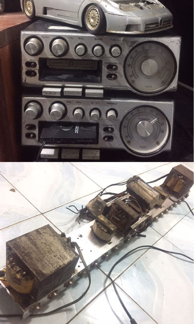 Amplifier booster + Pioneer KP500 car stereo Package, Audio, Soundbars