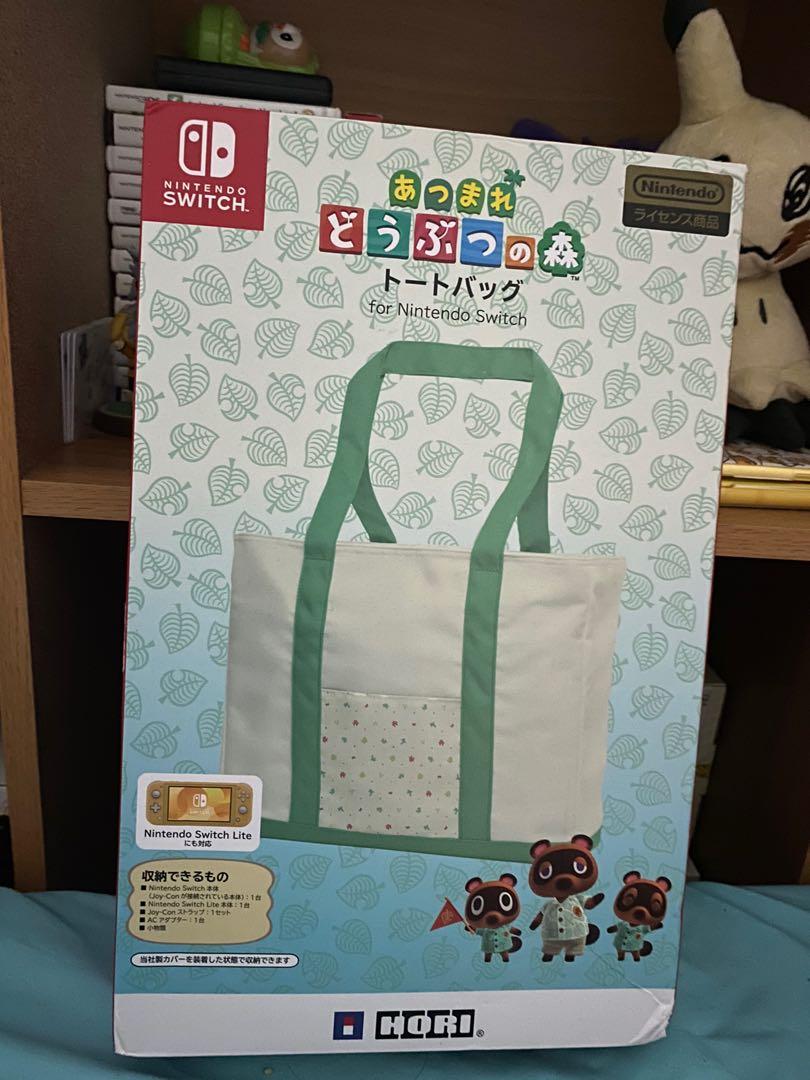 Animal Crossing tote bag for Nintendo Switch and Switch Lite