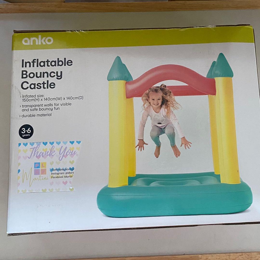 Anko Inflatable Bouncy Castle, Babies & Kids, Infant Playtime on Carousell