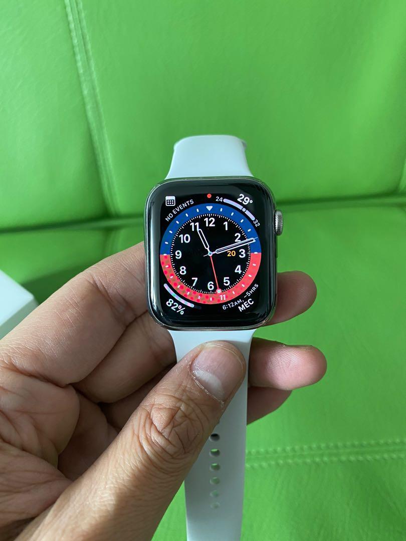 Apple Watch Series 5 Stainless Steel 4G LTE Mobile Phones