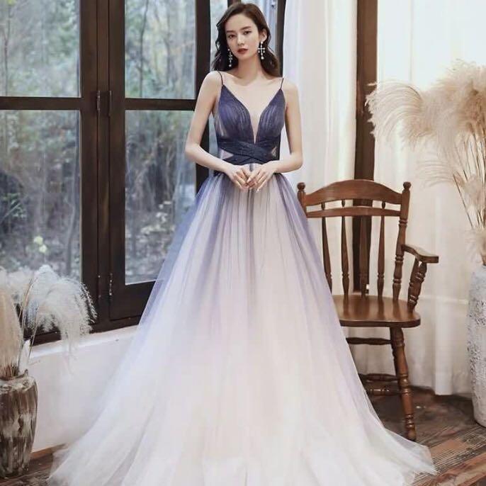 BN Wedding Bridal Evening Dinner Gown Dress