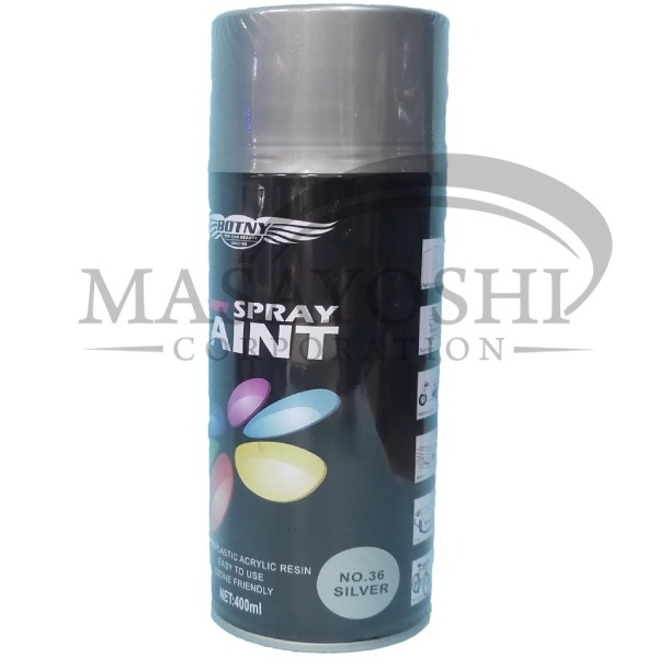 Botny Spray Paint No 36 Silver 400ml Botny Spray Paint Commercial Industrial Construction Tools Equipment On Carousell