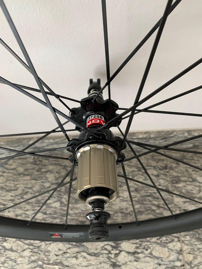 50mm Full Carbon Clincher Road Bike Wheels 700c