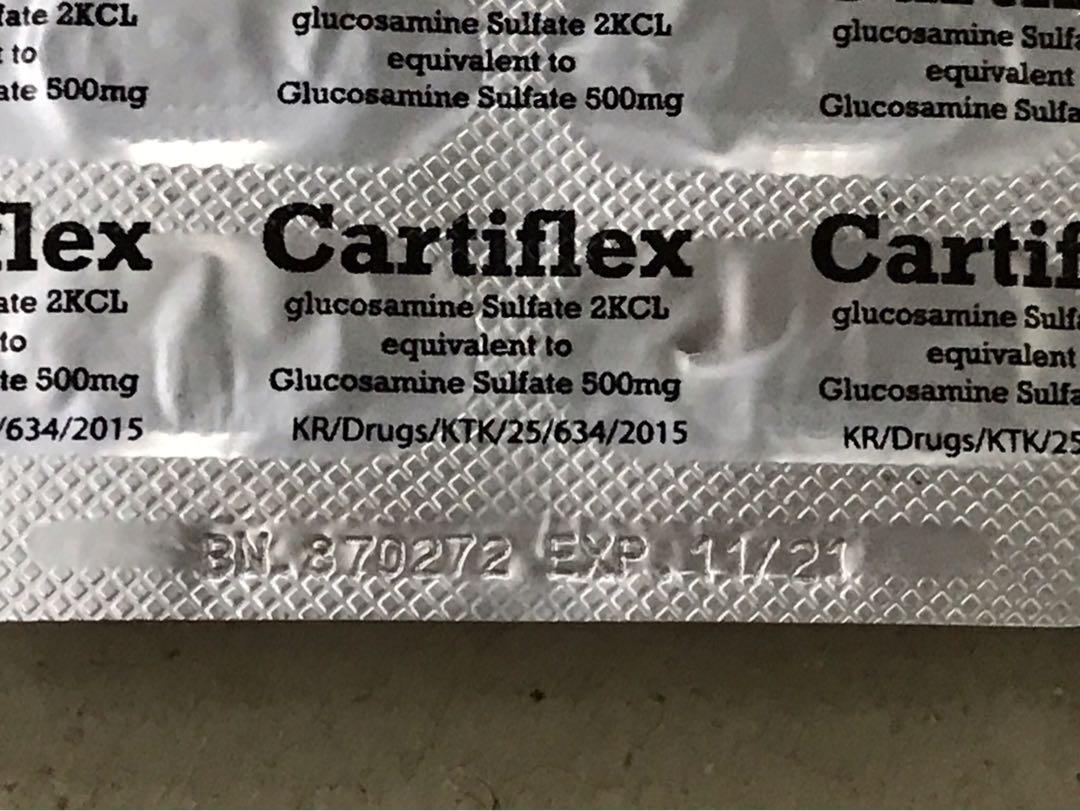 CARTIFLEX Glucosamine Sulphate 500mg, Everything Else on Carousell