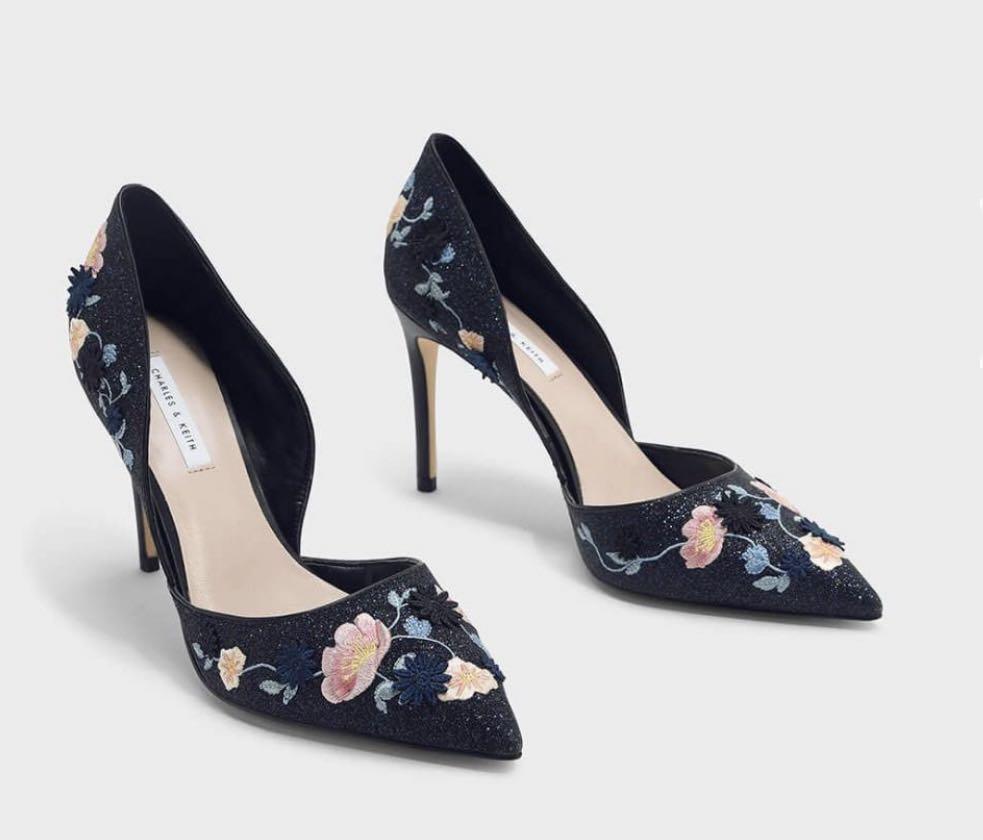 Charles and 2025 keith floral heels