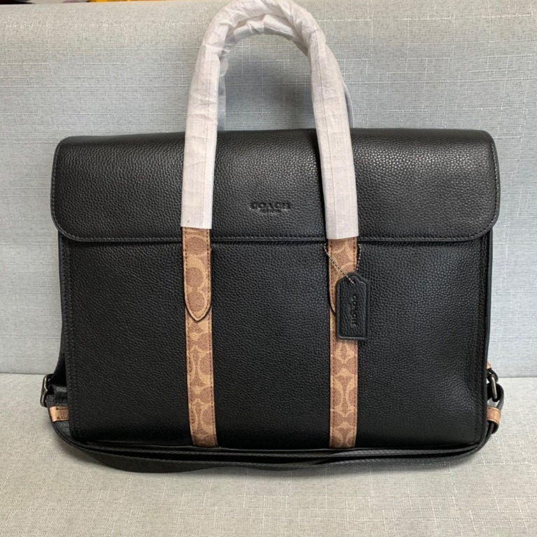 COACH Metropolitan Portfolio In Colorblock Signature Canvas, Men's Fashion,  Bags, Briefcases on Carousell