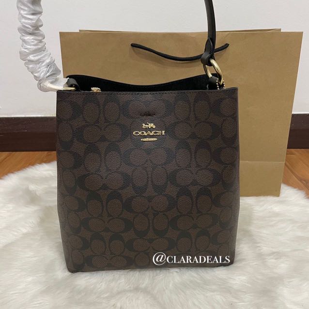 Coach bucket new arrivals bag price