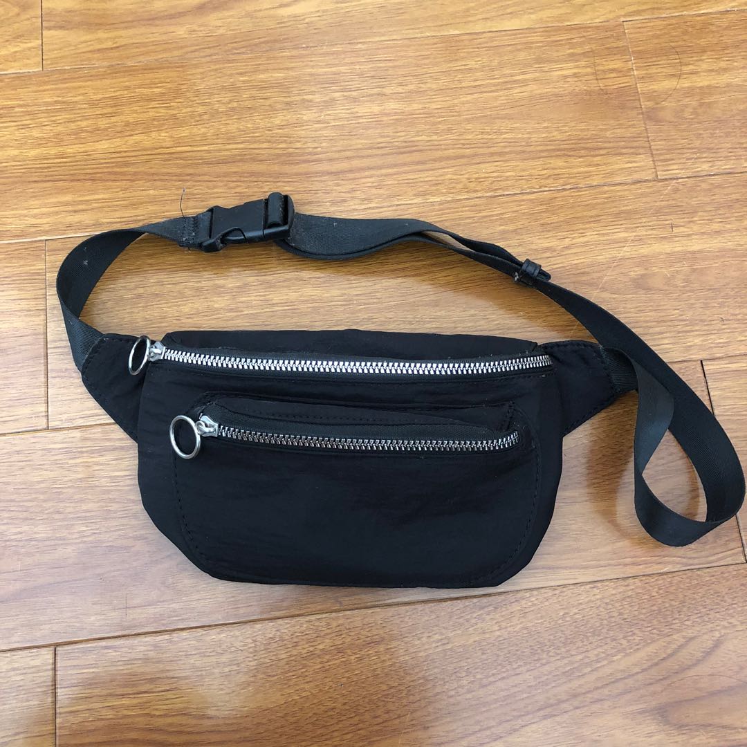 Cotton ON Belt Bag Fanny pack Black Women s Fashion Bags Wallets Cross body Bags on Carousell
