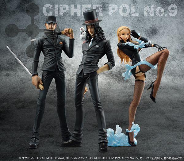 CP9 Rob Lucci/Rucchi Kaku Carifa/Kalifa POP Portrait of Pirates One Piece  Figure