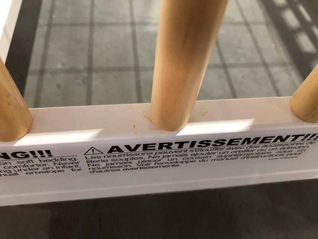 Crate & Barrel Crib Lolly, Babies & Kids, Baby Nursery & Kids