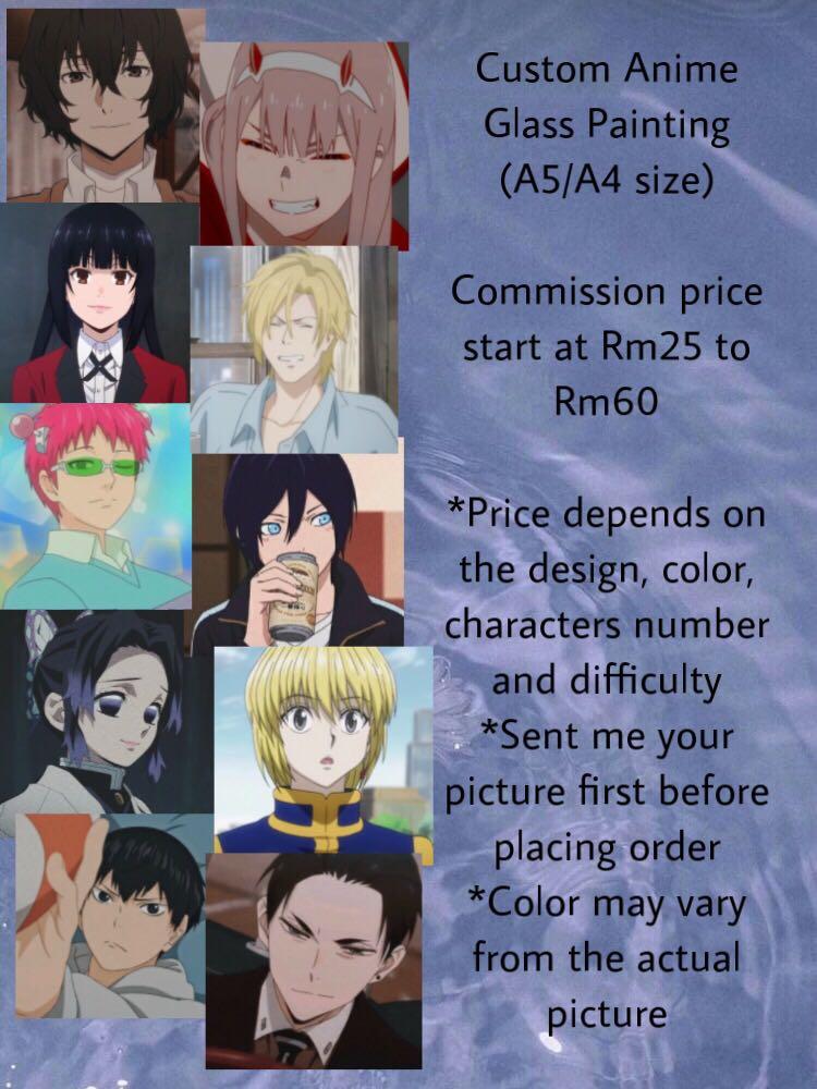Custom Anime Acrylic Glass Painting J Pop On Carousell Haikyuu anime (requested) cursor set by lifeisillusion. custom anime acrylic glass painting