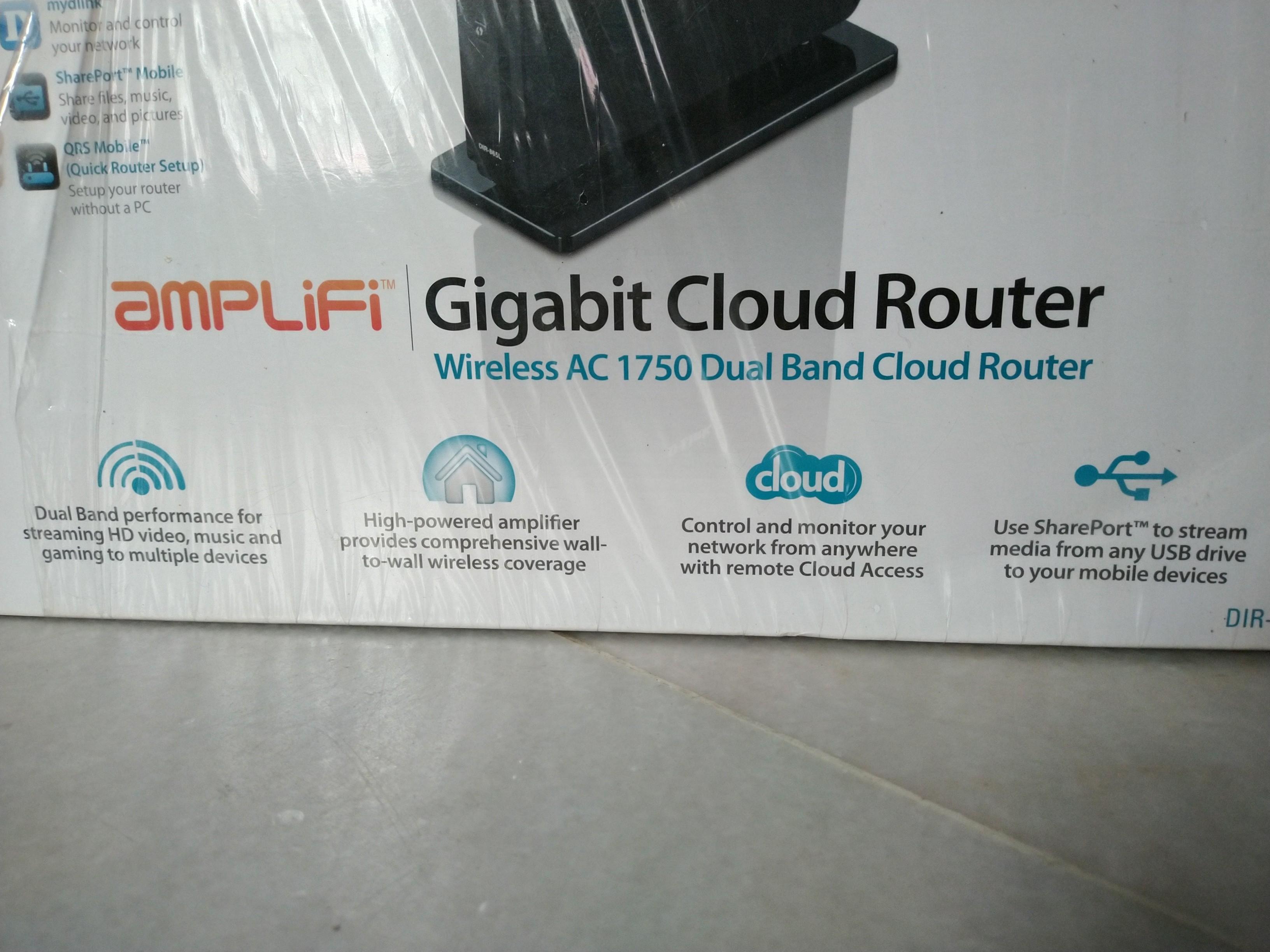 Cloud Link Router D-Link Gigabit Cloud Router, Computers & Tech, Parts & Accessories ...