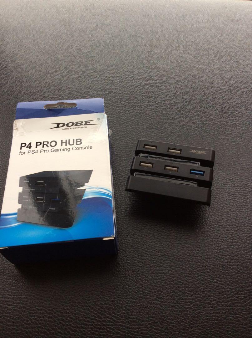 dobe ps4 usb hub not working