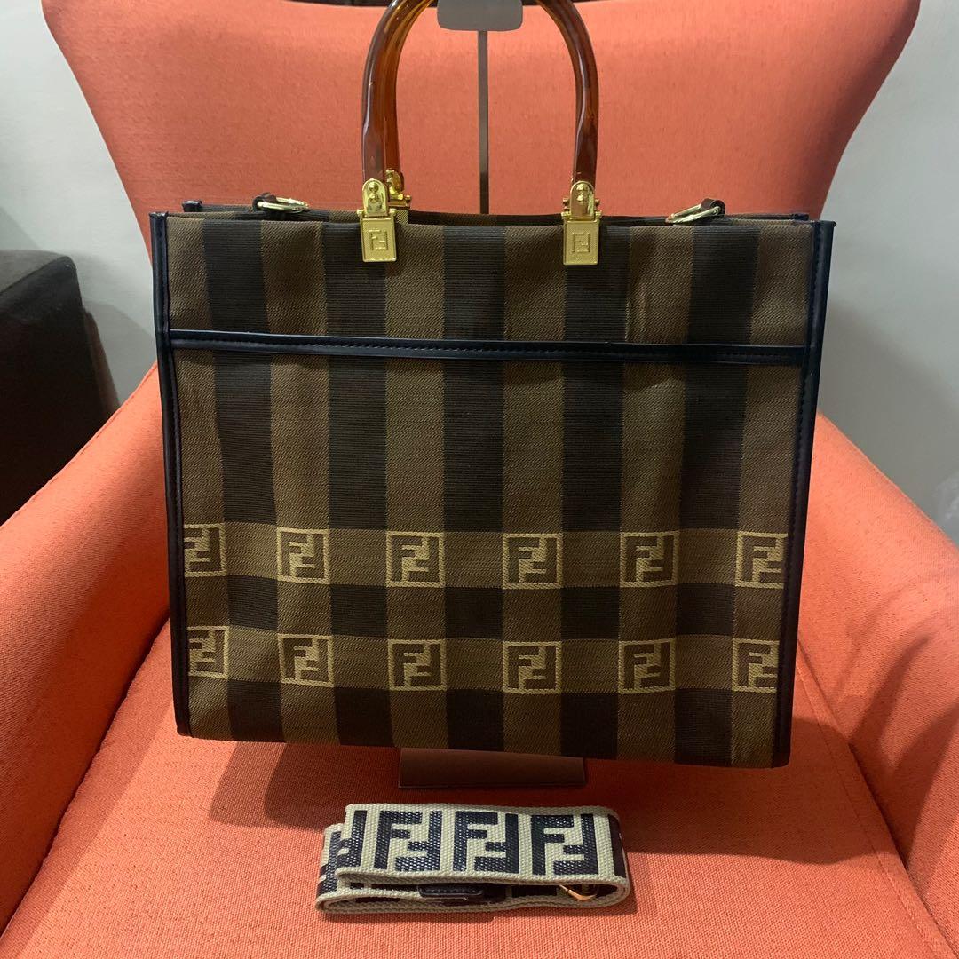 Fendi Neverfull type original, Luxury, Bags & Wallets on Carousell