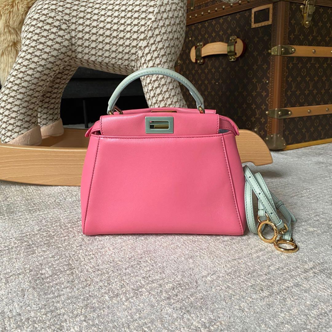 Fendi best sale peekaboo pink