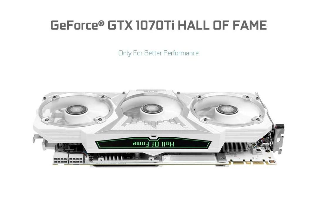 Galax GTX 1070ti Hall Of Fame Computers Tech Parts Accessories Computer Parts on Carousell