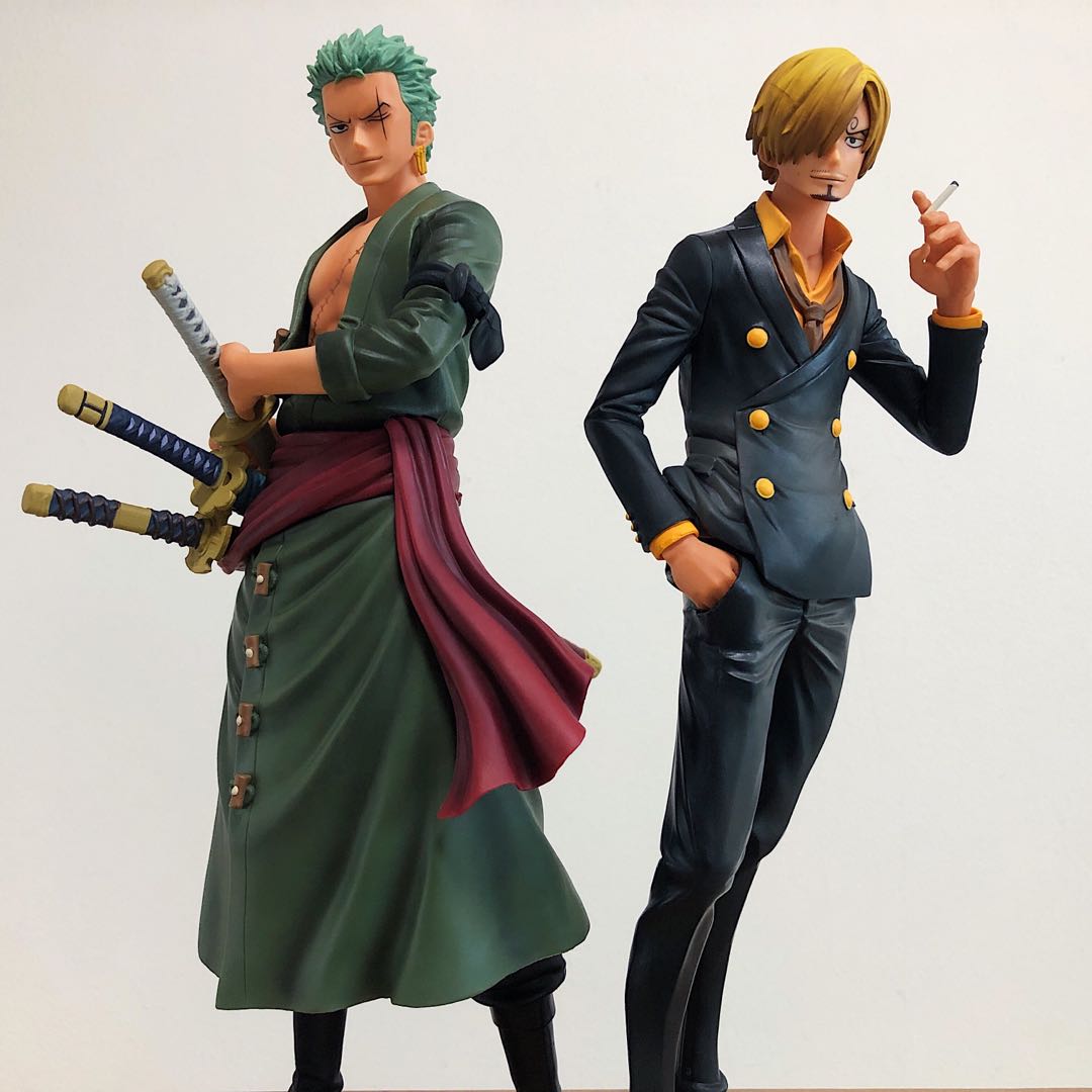 Grandista Zoro & Sanji One Piece Figure, Hobbies & Toys, Toys & Games