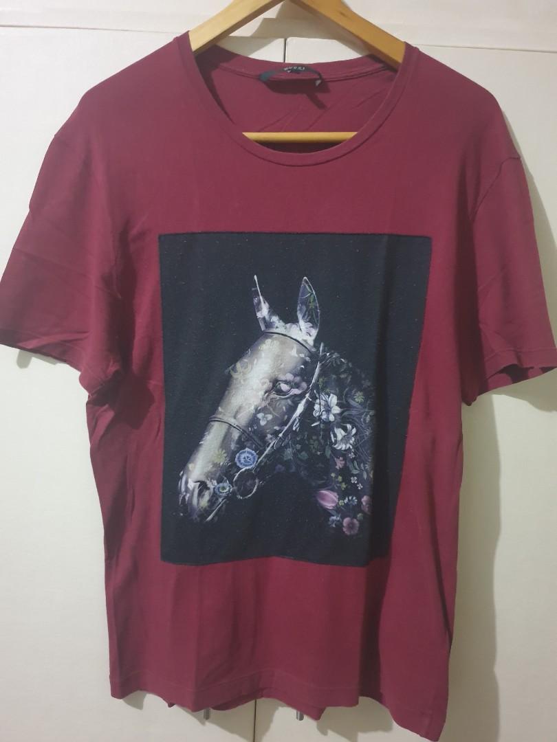 Gucci Flora Horse t shirt, Men's 