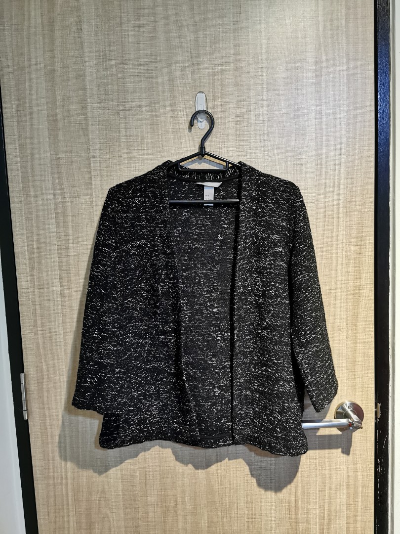 [FREE] H&M Tweed Jacket pay mailing, Women's Fashion, Coats, Jackets