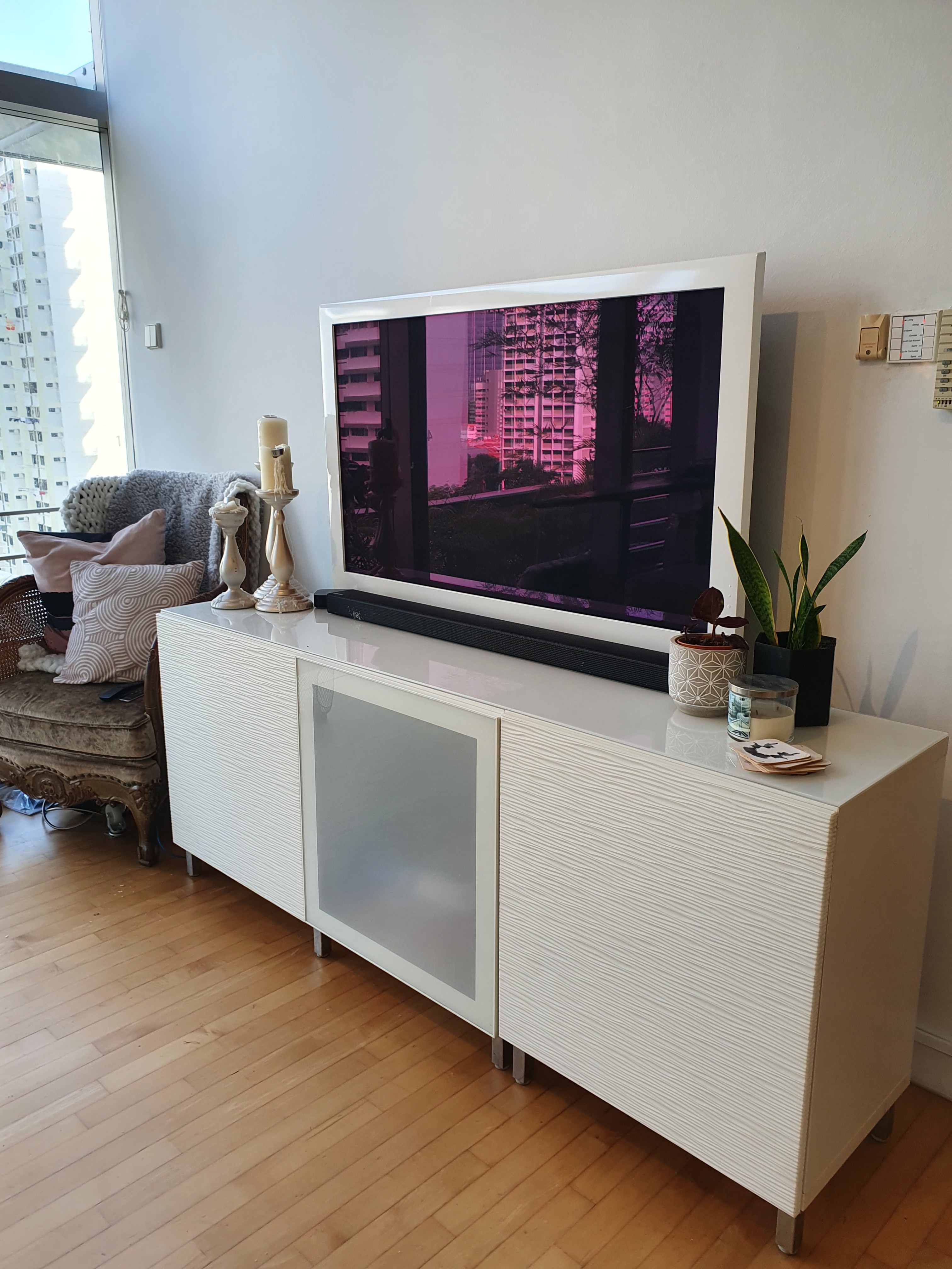 Ikea Besta TV console, Furniture & Home Living, Furniture, TV
